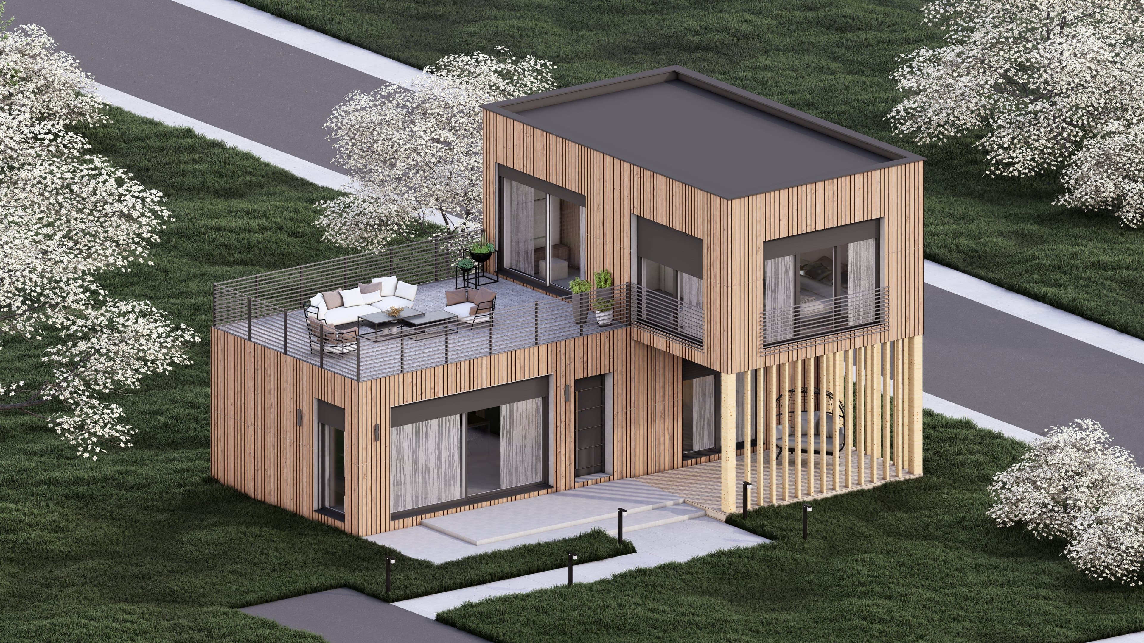 Maison 2 — Bardage
